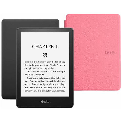 Электронная книга Amazon Kindle PaperWhite 2021 8Gb black Ad-Supported с обложкой ReaderONE обложка readerone amazon kindle paperwhite 2021 deer