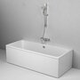 Экран под ванну AM.PM Func W84A-180-080W-P белый, 180 см, декоративная фронтальная панель для ванны,