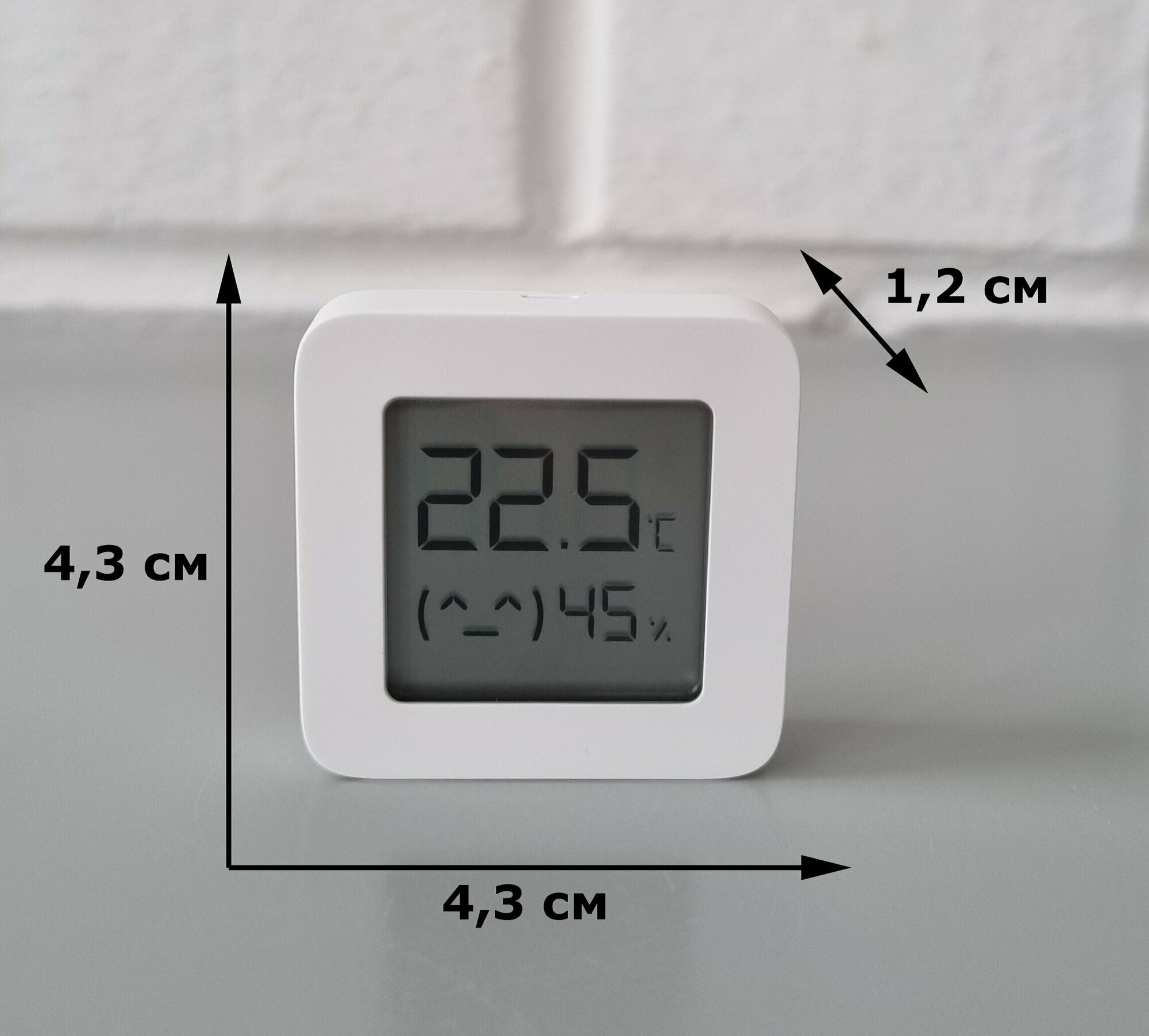 Метеостанция Xiaomi Mijia Bluetooth Hygrothermograph 2 белый - фотография № 11