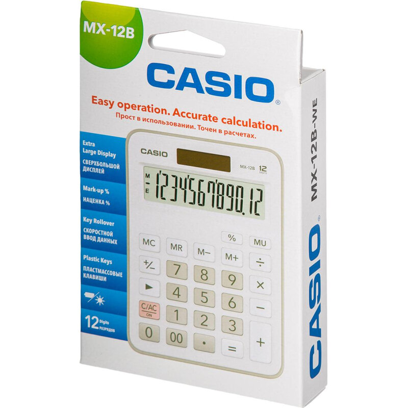 Калькулятор настольный CASIO MX-12B