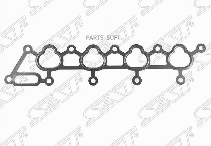 Прокладка впускного коллектора Mitsubishi Lancer 97-10 / Colt 95-03 4A91;4G13;4G18 SAT ST-MR420441 | цена за 1 шт