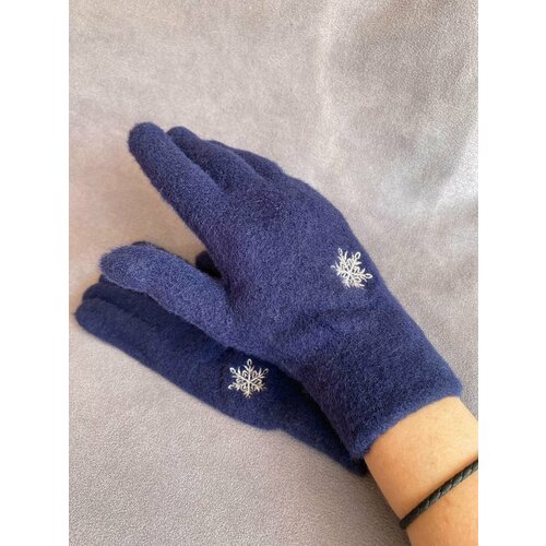 фото Перчатки kim lin, размер 19-23, синий