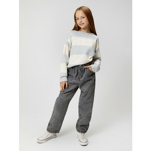 фото Джинсы acoola, размер 146, серый