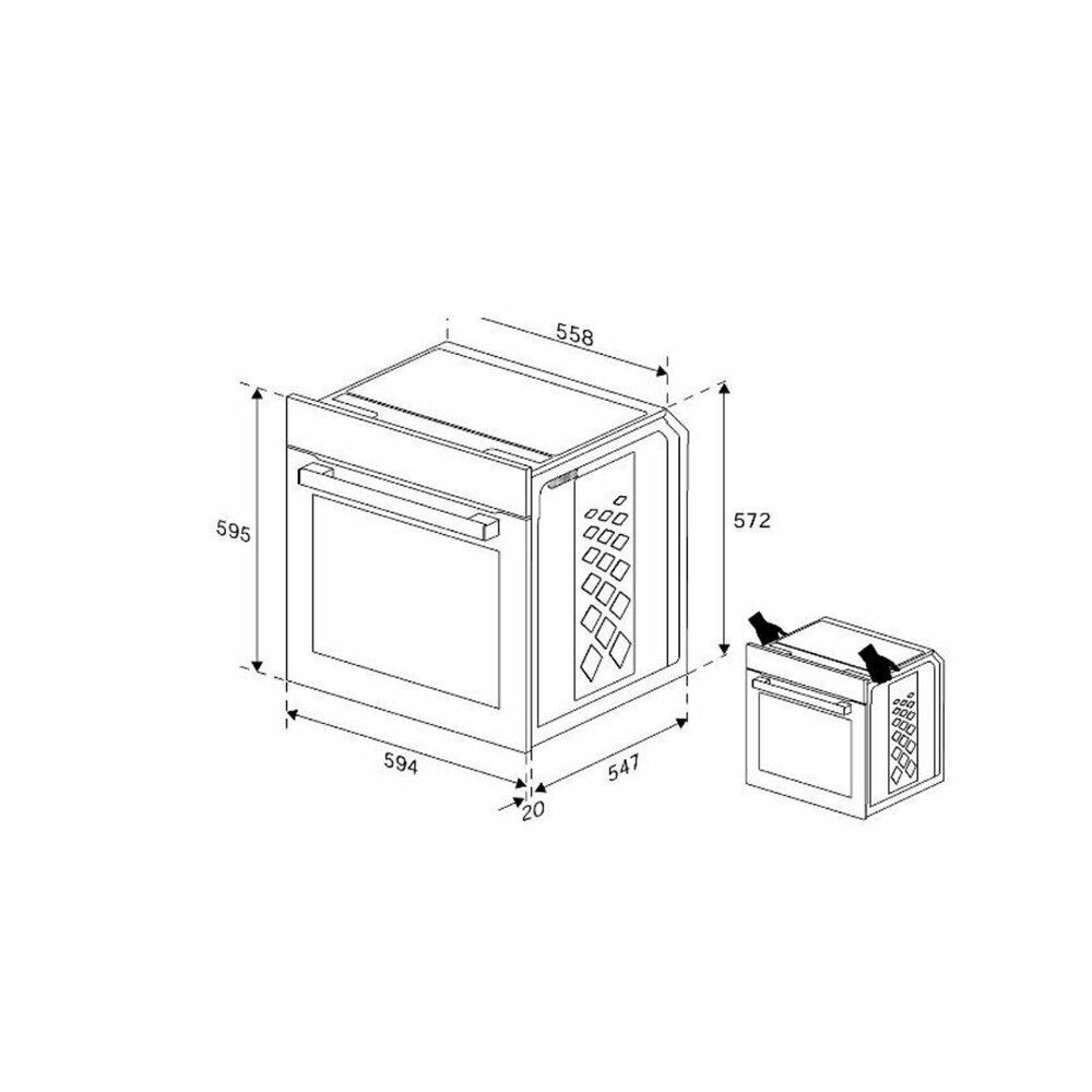 Электрический духовой шкаф Indesit - фото №5