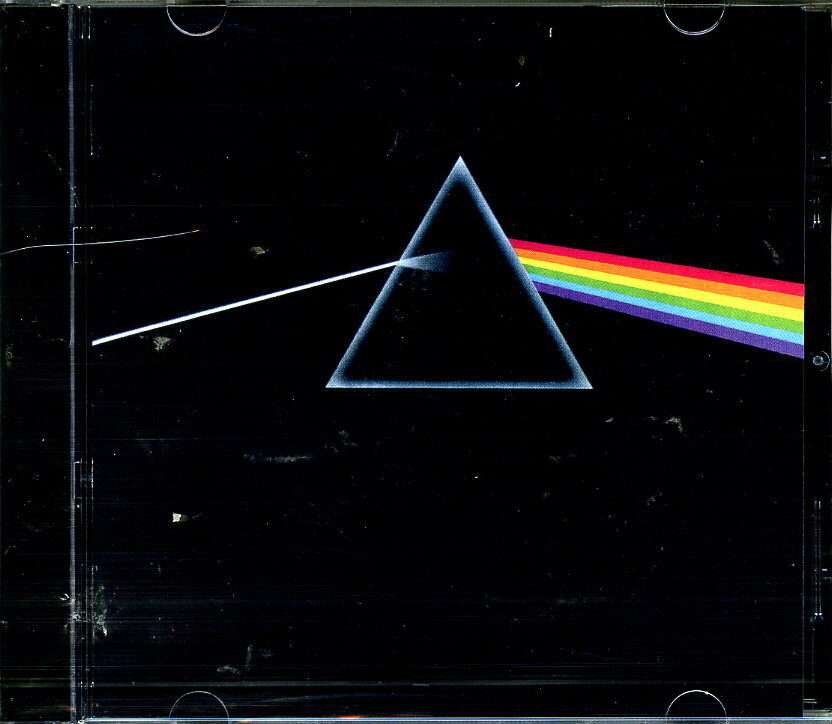 Музыкальный компакт диск Pink Floyd - Dark side of the Moon 1973 г. (производство Россия)