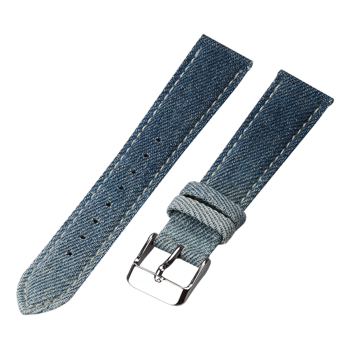 Ремешок LINCOR, размер 18, , серебряный, синий