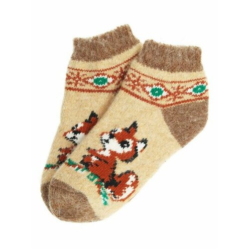 фото Носки рассказовские варежки, размер 36/40, белый, зеленый, черный, бежевый, коричневый, красный