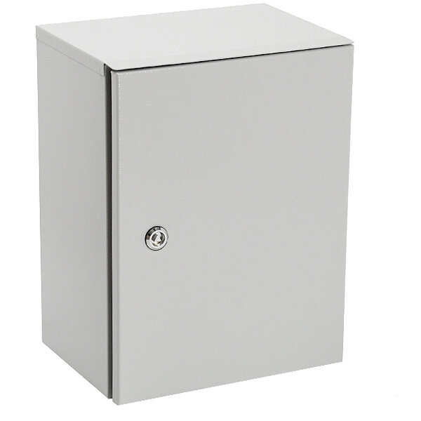 фото Шкаф IP54 400х300х220мм светло-серый с монтажной платой Арсенал ЩМП04-2