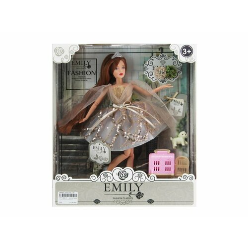 Кукла Emily Вечерняя серия, с аксессуарами, 30 см (WJ-12671)