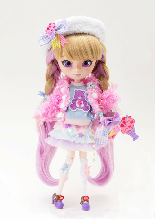 Кукла Pullip Care Bear x Share Bear Ver. (Пуллип Заботливые Мишки Share Bear)