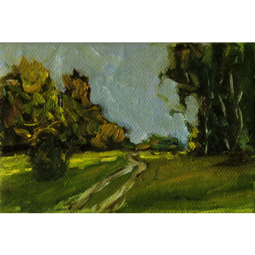 Летняя чаща современный художник С. Петербург