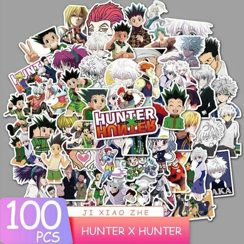 Набор стикеров по аниме в стиле Хантер х Хантер, 100 шт, Hunter x hunter