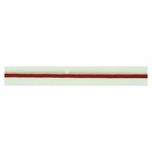 Шнур для шитья, плетеный, красный, 25 м, 1 упаковка