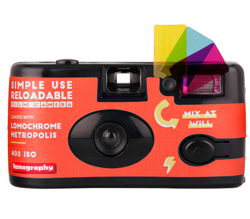 Пленочный фотоаппарат Lomography Simple Use Camera 400/27 Metropolis