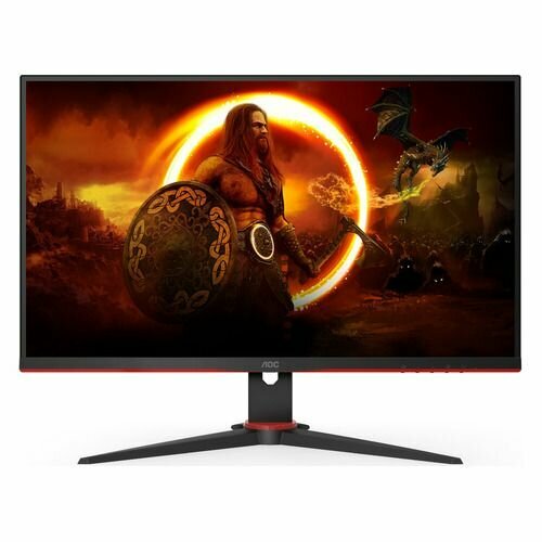 27" Монитор AOC 27G2SPAE, 1920x1080, IPS, 165Гц, 2хHDMI, 1хDP, черный/красный