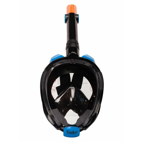 Маска полнолицевая SCUBA BROTHERS BEATLE BLACK/BLUE, р-р S/M