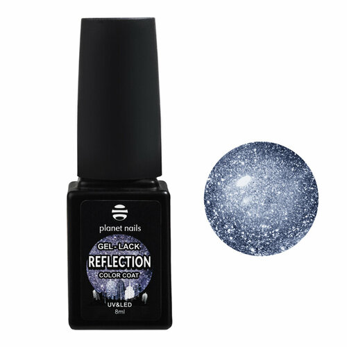 Гель-лак Planet nails Reflection №159 8 мл арт.12159 лак для стемпинга planet nails 016 золотой металлик 6 5 мл арт 40016