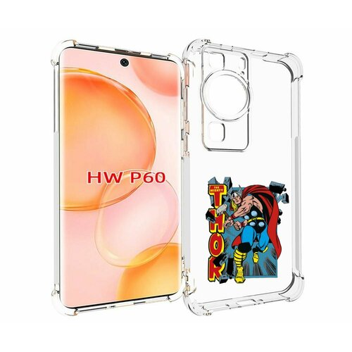 Чехол MyPads тор комикс для Huawei P60 задняя-панель-накладка-бампер чехол mypads комикс бумажный дом для huawei p60 задняя панель накладка бампер