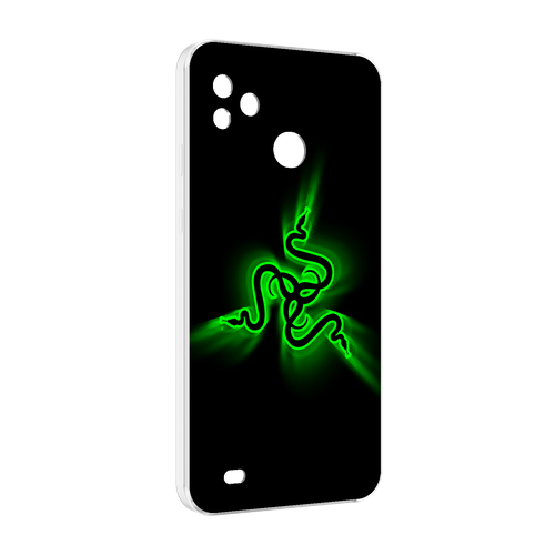 Чехол MyPads Razer для Tecno Pop 5 Go задняя панель накладка бампер