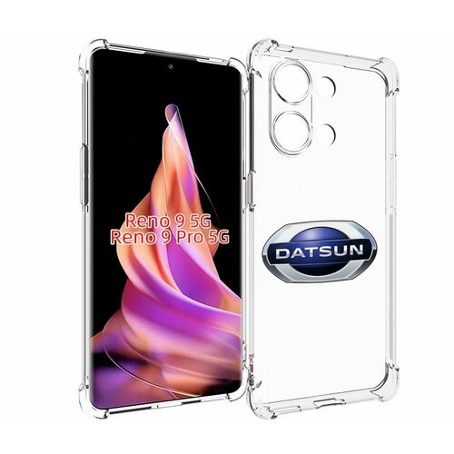 Чехол MyPads datsun мужской для OPPO Reno 9 / Reno 9 Pro задняя-панель-накладка-бампер