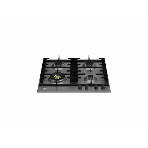 Газовая варочная панель Bertazzoni Modern (602х522) 4 конфорки (1 вок), черная P604LMODNE