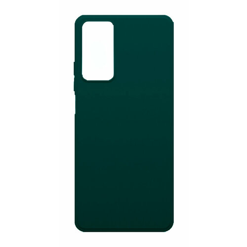 Чехол-накладка Borasco Silicone Сase для смартфона Xiaomi Redmi Note 12 Pro 4G (Цвет: Green Opal) чехол borasco book case для xiaomi redmi note 13 pro 4g черный