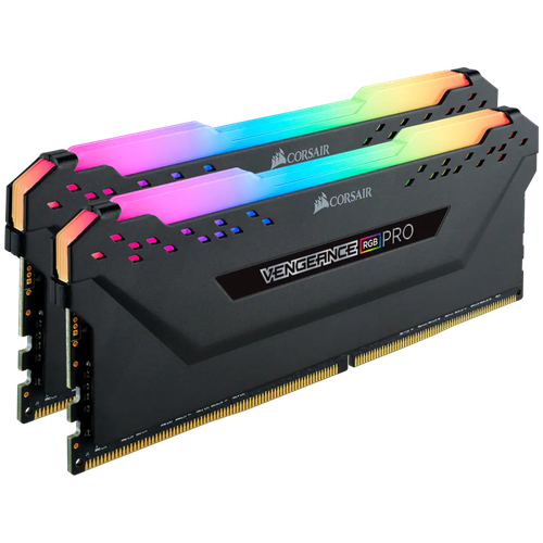 Оперативная память 16Gb DDR4 3600MHz Corsair Vengeance RGB PRO (2x8Gb KIT) (CMW16GX4M2D3600C16) оперативная память corsair ddr4 16gb 2x8gb 3600mhz pc 28800 vengeance rgb pro black cmw16gx4m2d3600c18