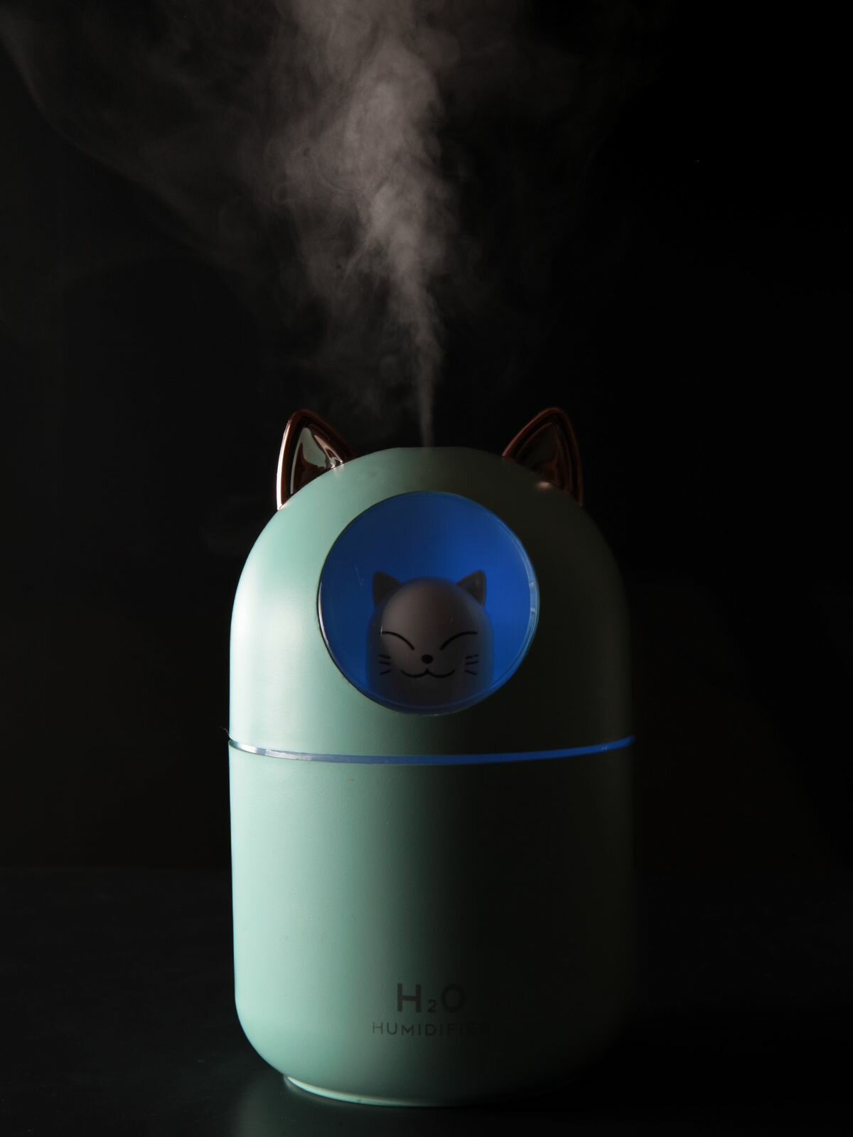 Увлажнитель воздуха мини с подсветкой "Котик" - фотография № 15