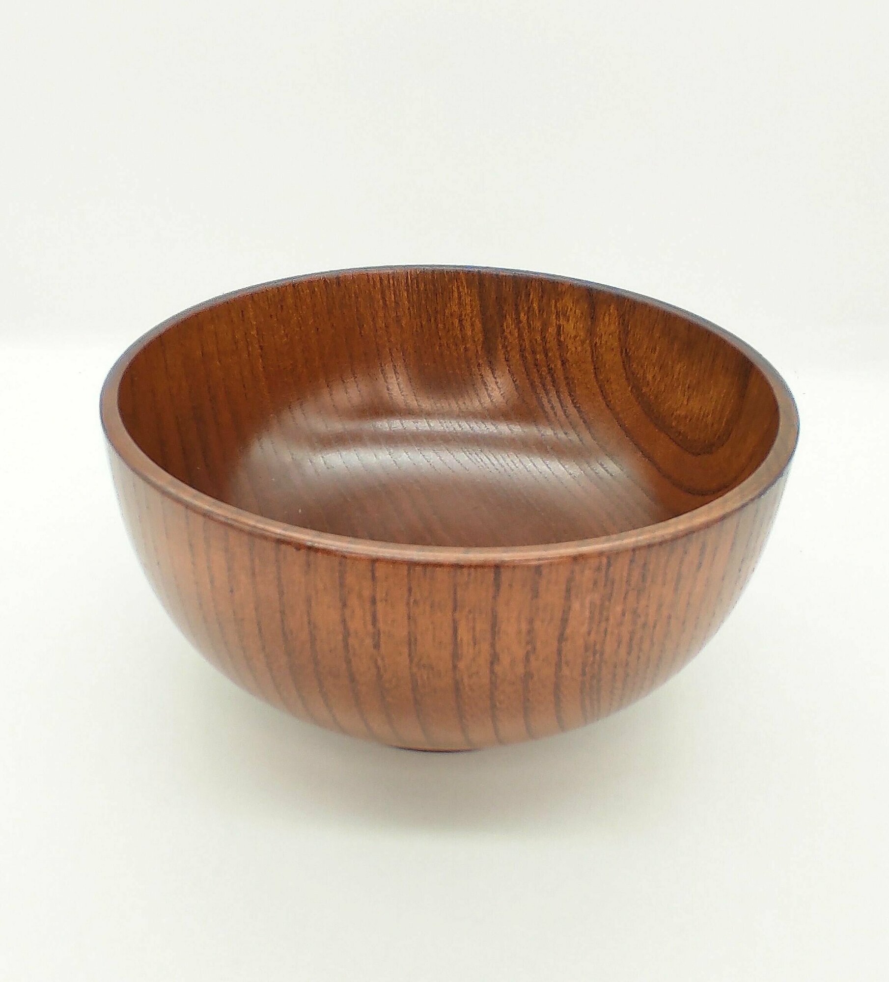 Тарелка - миска из дерева / Тарелки деревянные / Тарелка глубокая из дерева/ Деревянная миска / диаметр 12 см
