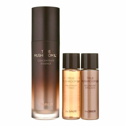 Набор уходовый антивозрастной The Saem True Mushroom LX Concentrate Essence Special Set