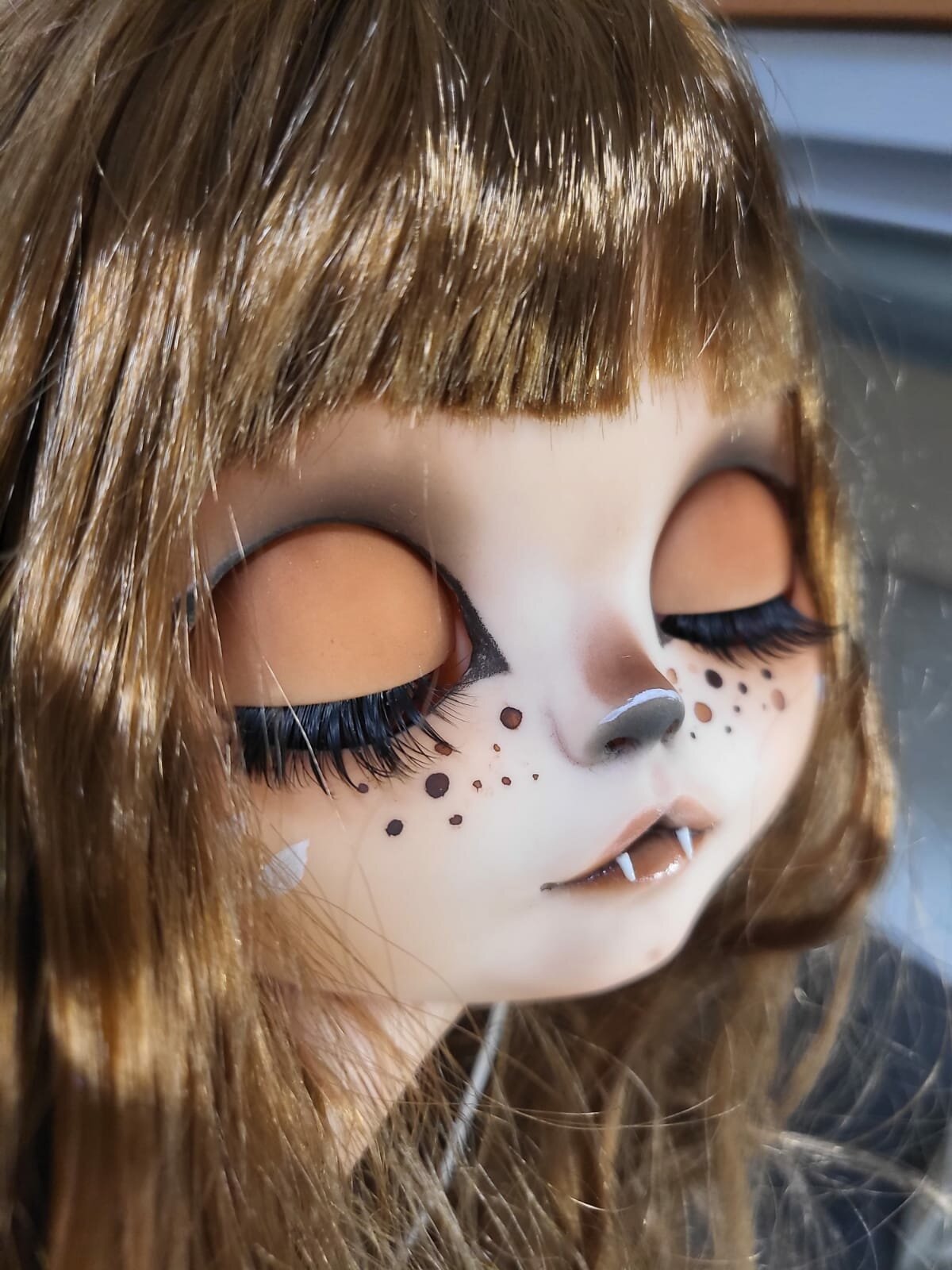 Кукла Блайз Кастом (Blythe custom) *Лесная кошка*