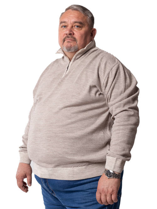 Джемпер Turhan, размер 5 XL, бежевый