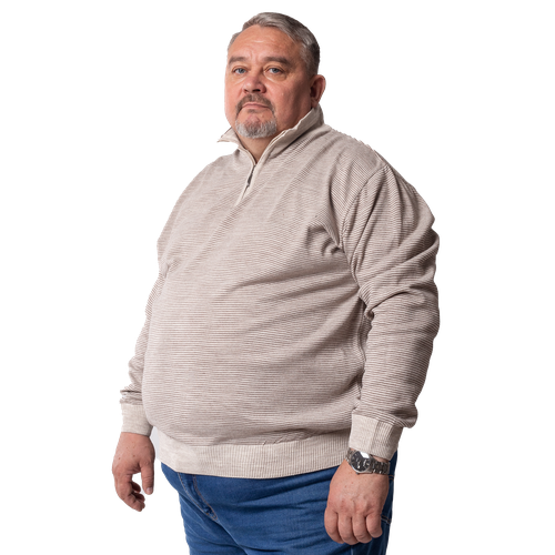 Джемпер Turhan, размер 5 XL, бежевый