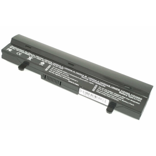 Аккумуляторная батарея для ноутбука Asus Eee PC 1001 1005 5200mAh OEM черная клавиатура для asus eee 1001px 1001pxd 1008p 1005ha 1005pe 09a33su 5282 mp 09a33su 5283