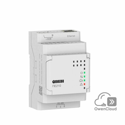 Шлюз сетевой для доступа к сервису OwenCloud овен ПЕ210-230 8160₽