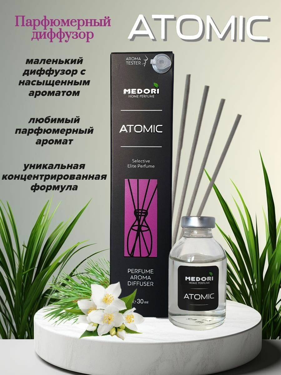 фото Ароматический диффузор Medori с ароматом "Atomic" 30мл
