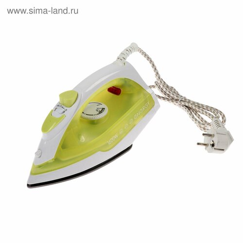 Утюг EN-327 1600 Вт тефлоновая подошва 170 мл бело-жёлтый 287500₽