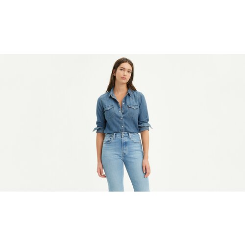 фото Рубашка levi's, размер xs, синий