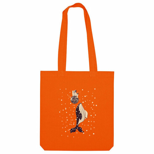 фото Сумка шоппер us basic, оранжевый