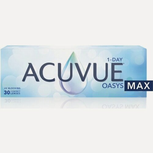 Изображение товара Контактные линзы Acuvue Johnson & Johnson 1-Day Oasys Max (30 шт/8.5/-3.50)