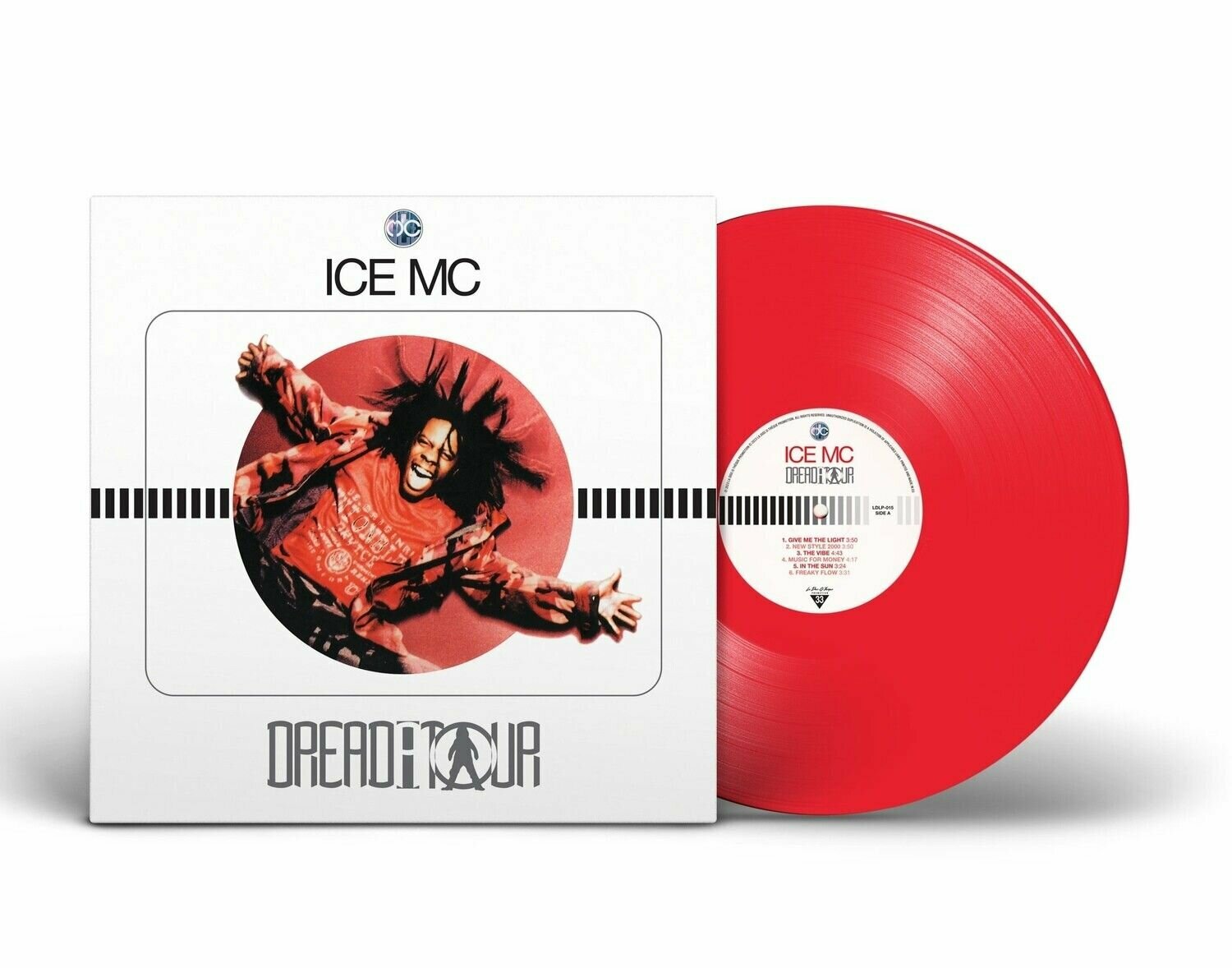 Виниловая пластинка Ice MC - "Dreadatour" (1996/2022) Limited Red Vinyl