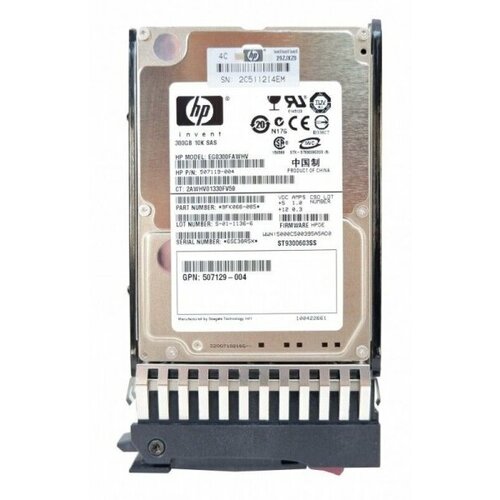 Жесткий диск HP 9FK066-085 300Gb 10000 SAS 25 HDD 1173500₽
