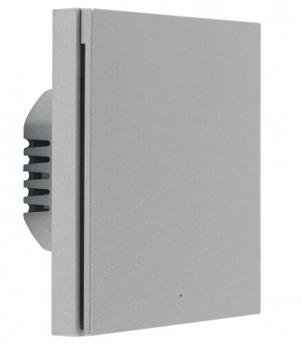 AQARA Серый Aqara Умный настенный выключатель H1 EU(без нейтрали, 1 клавиша) WS-EUK01gr