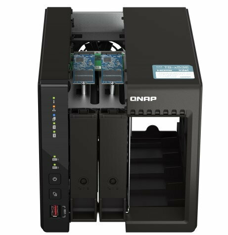 Qnap Сетевое хранилище NAS Original TS-253E-8G 2-bay настольный Celeron J6412 — фото 11