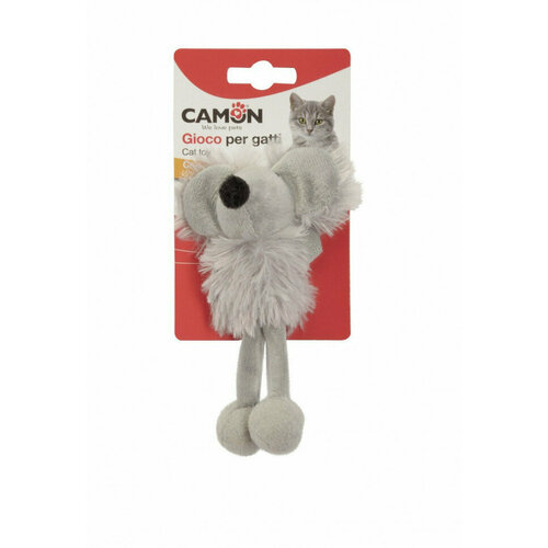 Camon плюшевая игрушка для кошек мышь с большими ушами и мятой