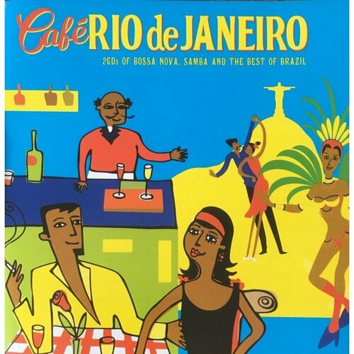 VARIOUS ARTISTS Cafe Rio De Janeiro, 2CD getz stan byrd charlie виниловая пластинка getz stan byrd charlie jazz samba