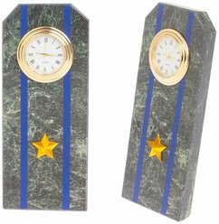 Часы "Погон майор ФСБ, ФСО" камень змеевик 122521