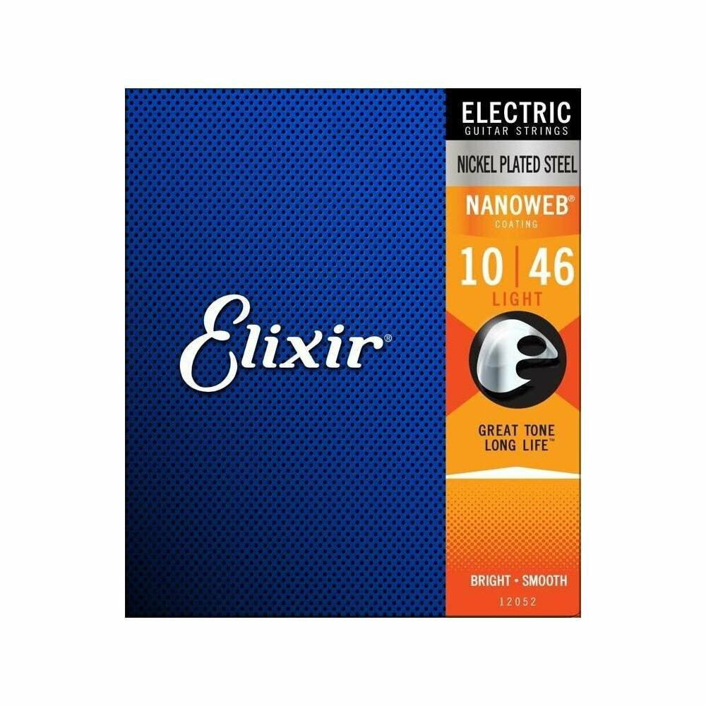 Комплект струн для электрогитары ELIXIR 12052 Anti Rust NW Light