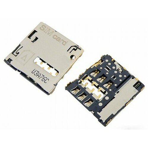 Коннектор SIM для Samsung i9300/i9500/i9505/T211/N5100/N5120/N7100 chenghaoran 2 10 pcs for samsung galaxy s3 s4 sgh note2 t999 i9300 i9500 n7100 power key button on off switch