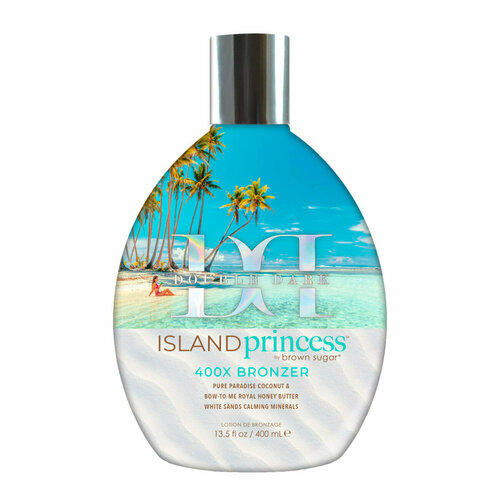 Brown Sugar, 400Х Экзотический бронзирующий эликсир мгновенного действия Double Dark Island Princess, 400 мл